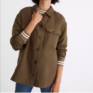 NEW Madewell Waffleback Branner Shirt Jacket